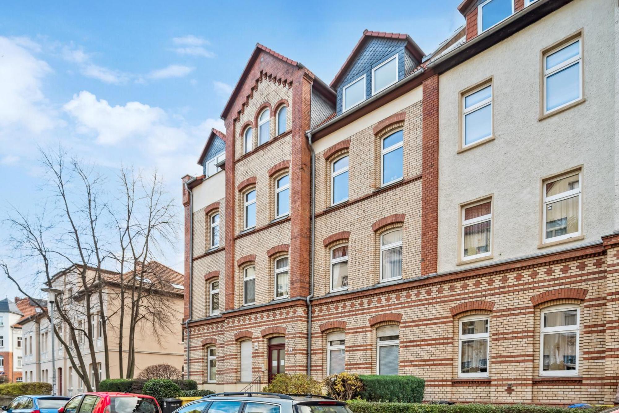 Roby-Erfurt Hbf-Nah, Balkon Apartment Bagian luar foto