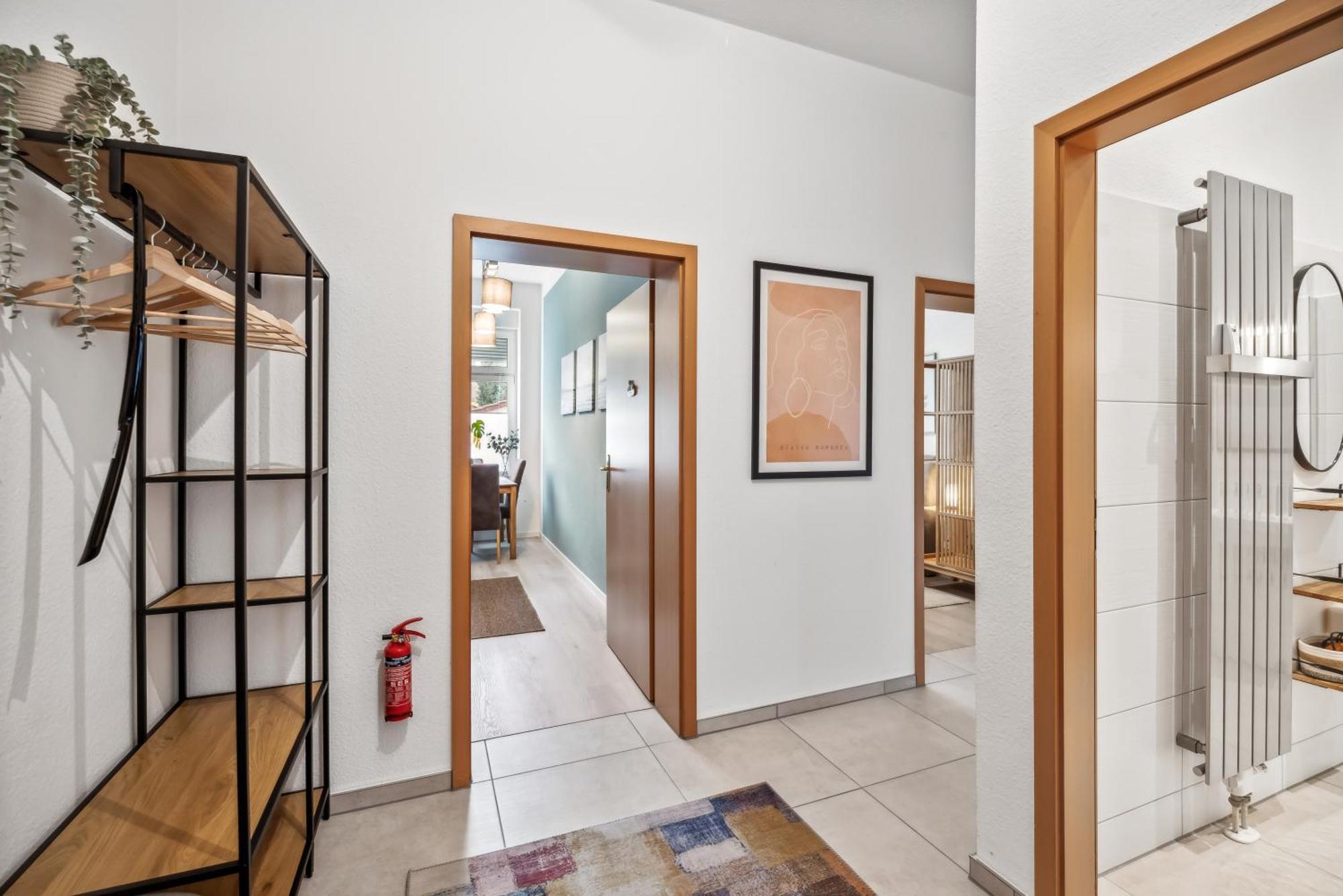 Roby-Erfurt Hbf-Nah, Balkon Apartment Bagian luar foto